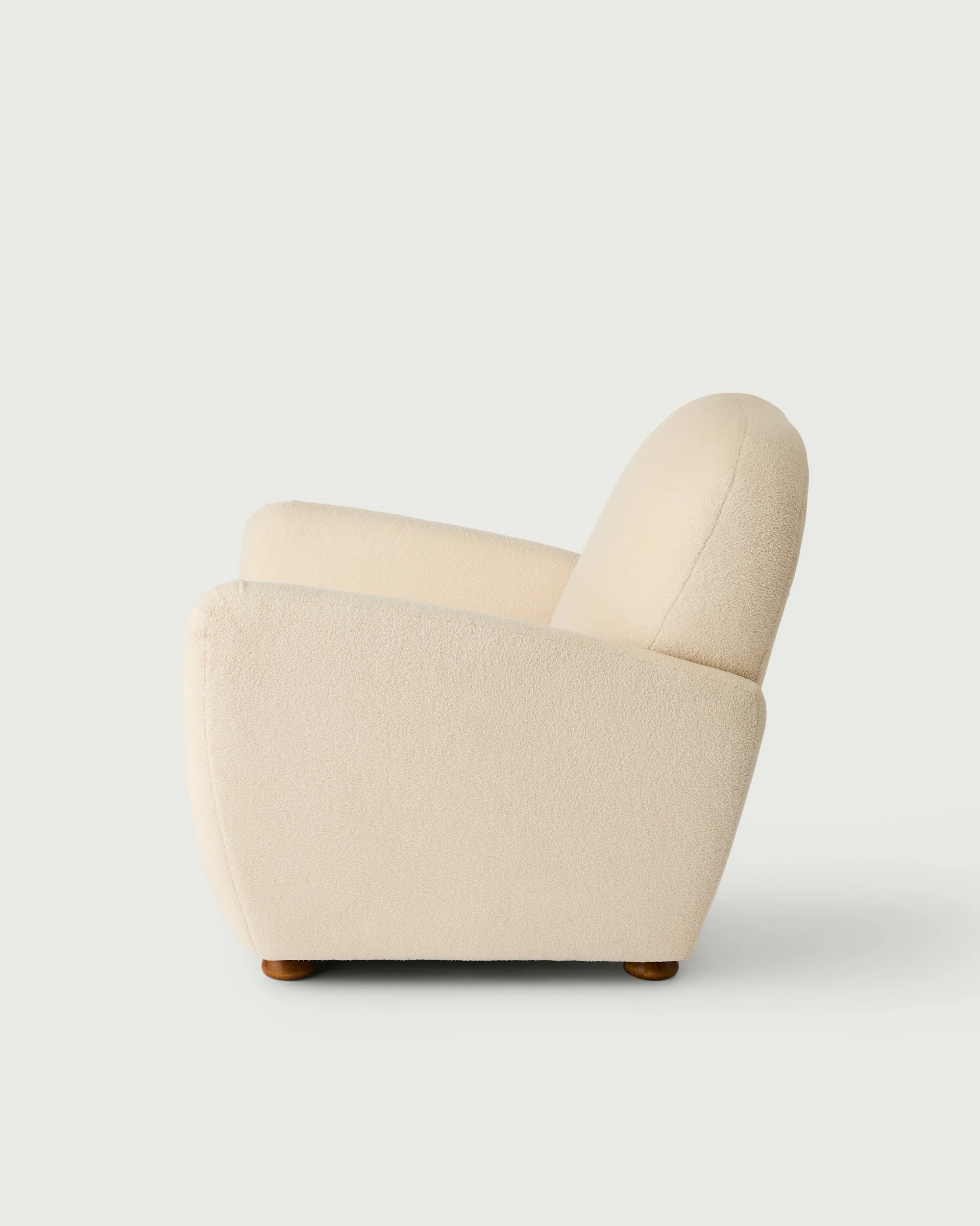Edith Armchair Ivory - Image 3