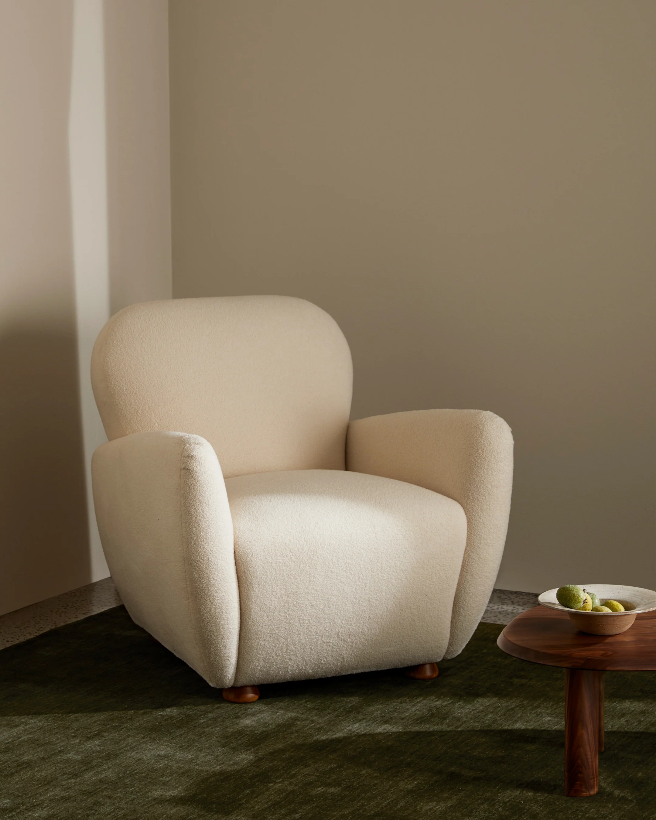 Edith Armchair Ivory - Image 5