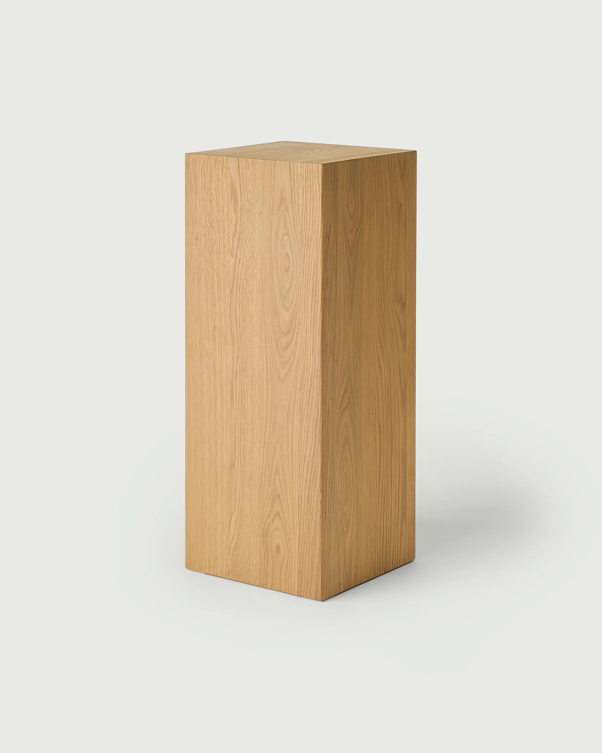 Leo Tall Plinth Light Oak - Image 3