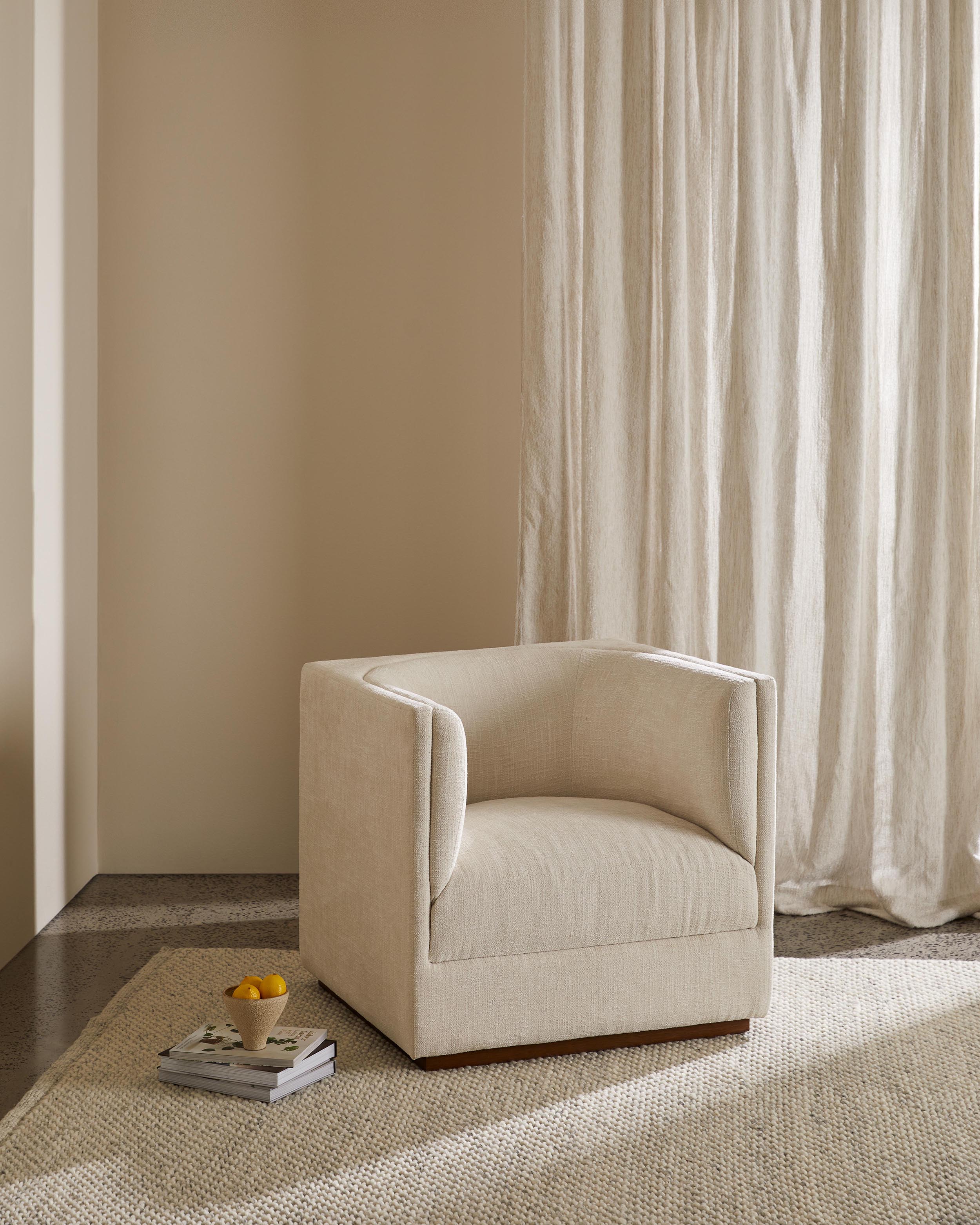 Pia Armchair Chalk - Image 5